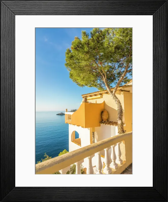 Framed Print : View of the bay of Cala Fornells, Mallorca, Balearic Islands, Spain Framed Print : View of the bay of Cala Fornells, Mallorca, Balearic Islands, Spain