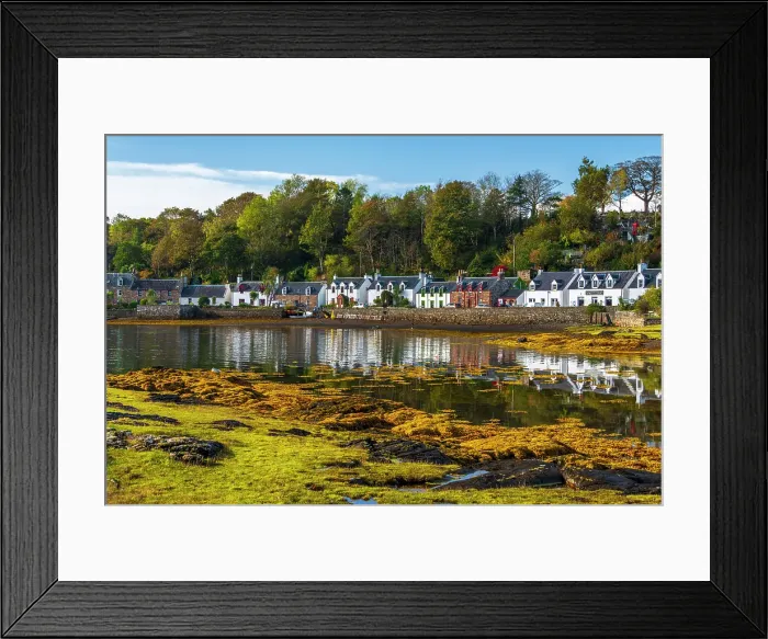 Framed Print : UK, Scotland, Highland, Wester Ross, Plockton Framed Print : UK, Scotland, Highland, Wester Ross, Plockton