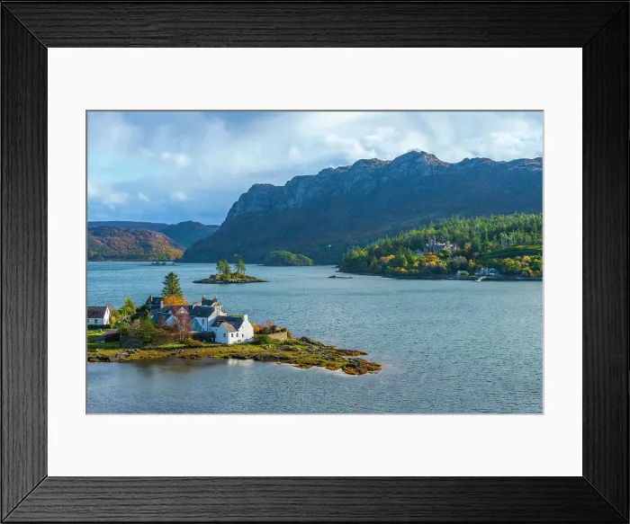 Framed Print : UK, Scotland, Highland, Wester Ross, Plockton Framed Print : UK, Scotland, Highland, Wester Ross, Plockton