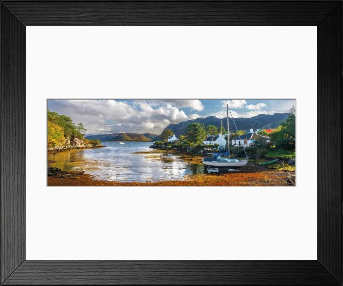 Framed Print : UK, Scotland, Highland, Wester Ross, Plockton Framed Print : UK, Scotland, Highland, Wester Ross, Plockton