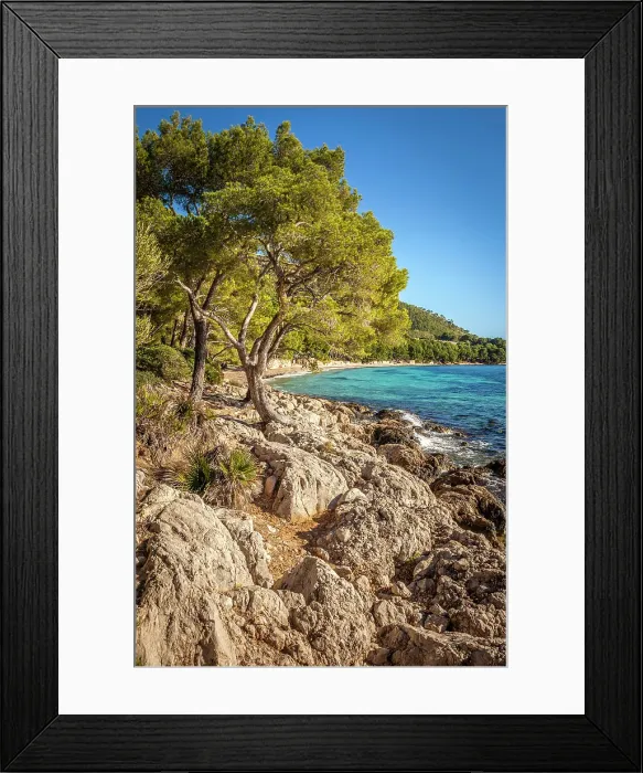 Framed Print : Platja de Formentor beach, Mallorca, Balearic Islands, Spain Framed Print : Platja de Formentor beach, Mallorca, Balearic Islands, Spain