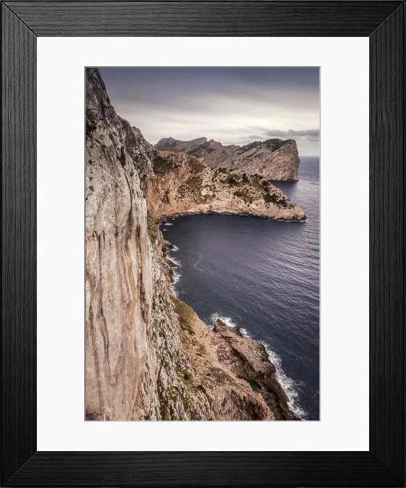 Framed Print : Coastal landscape at Cap Formentor, Mallorca, Balearic Islands, Spain Framed Print : Coastal landscape at Cap Formentor, Mallorca, Balearic Islands, Spain