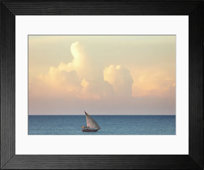 Framed Print : Tourists on a dhow sunset cruise, Nungwi, Zanzibar, Tanzania Framed Print : Tourists on a dhow sunset cruise, Nungwi, Zanzibar, Tanzania