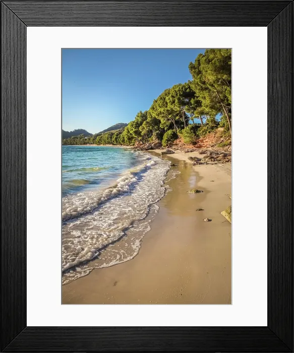 Framed Print : Platja de Formentor beach, Mallorca, Balearic Islands, Spain Framed Print : Platja de Formentor beach, Mallorca, Balearic Islands, Spain