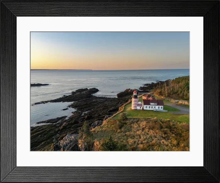 Framed Print : West Quoddy Head Lighthouse, Quoddy Head State Park, Lubec, Maine, New England, USA Framed Print : West Quoddy Head Lighthouse, Quoddy Head State Park, Lubec, Maine, New England, USA