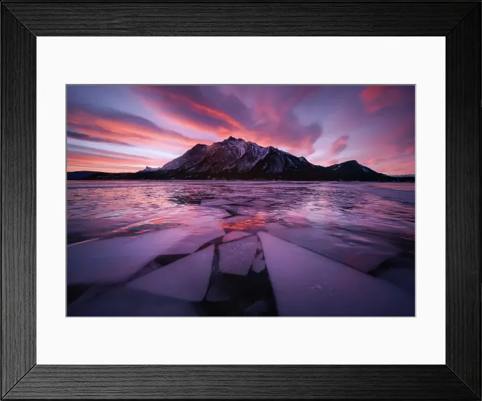 Framed Print : Abraham Lake, Clearwater County, Alberta, Canada Framed Print : Abraham Lake, Clearwater County, Alberta, Canada