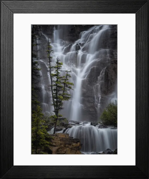 Framed Print : Tangle Falls, Jasper National Park, Alberta, Canada Framed Print : Tangle Falls, Jasper National Park, Alberta, Canada
