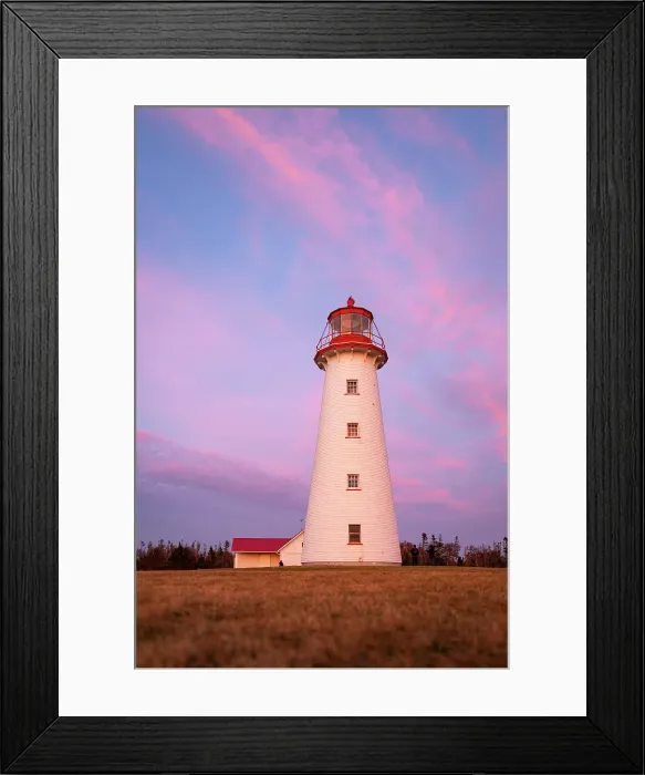 Framed Print : Point Prim Lighthouse, Prince Edward Island, Canada Framed Print : Point Prim Lighthouse, Prince Edward Island, Canada