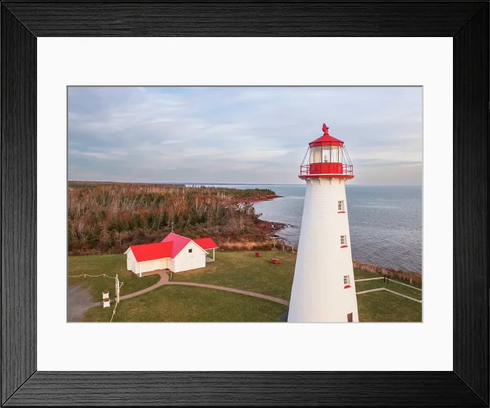 Framed Print : Point Prim Lighthouse, Prince Edward Island, Canada Framed Print : Point Prim Lighthouse, Prince Edward Island, Canada