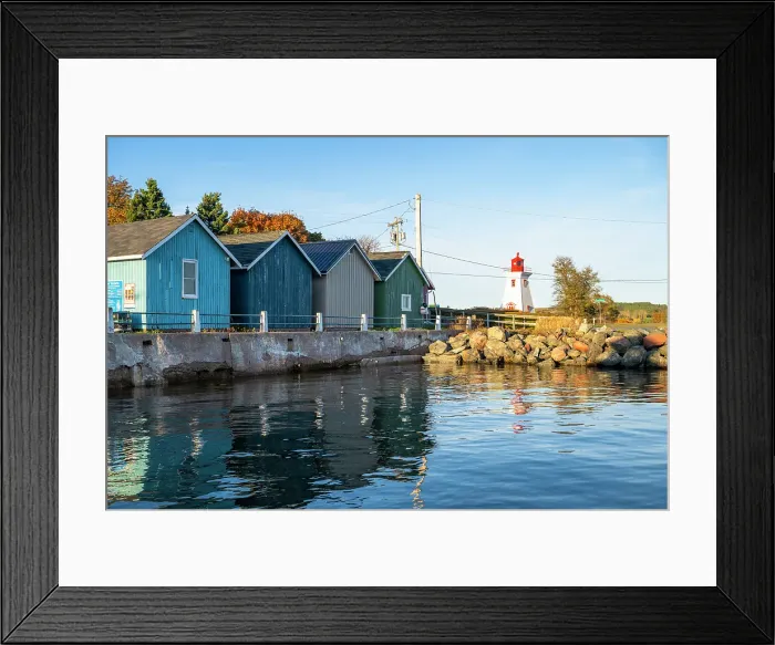Framed Print : Victoria Lighthouse, Victoria, Prince Edward Island, Canada, North America Framed Print : Victoria Lighthouse, Victoria, Prince Edward Island, Canada, North America