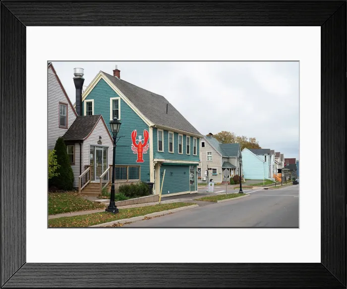 Framed Print : Fish Mungers, Charlottetown, Prince Edward Island, Canada, North America Framed Print : Fish Mungers, Charlottetown, Prince Edward Island, Canada, North America