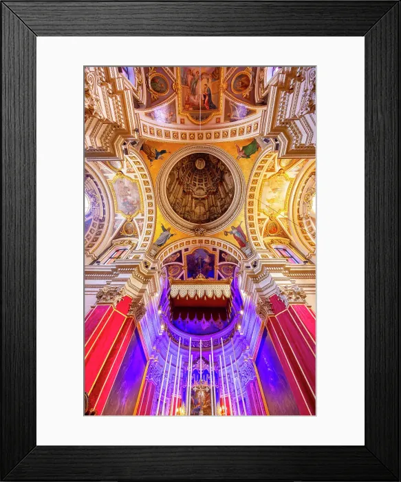 Framed Print : The Interior of The Cathedral of the Assumption of the Blessed Virgin Mary into Heaven, Cittadella of Victoria, Gozo, Malta, Southern Europe Framed Print : The Interior of The Cathedral of the Assumption of the Blessed Virgin Mary into Heaven, Cittadella of Victoria, Gozo, Malta, Southern Europe