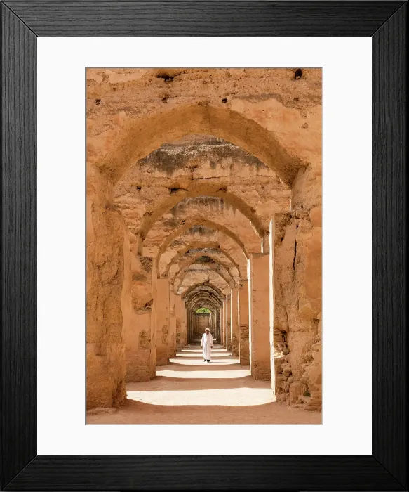 Framed Print : The granaries of Heri es-Souani (vaults of the imperial granaries), Meknes, Morocco Framed Print : The granaries of Heri es-Souani (vaults of the imperial granaries), Meknes, Morocco