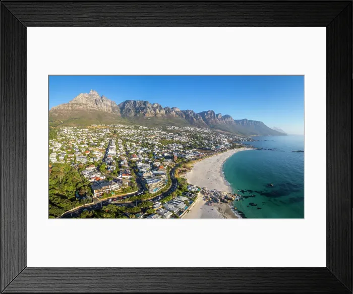 Framed Print : Clifton & The Twelve Apostles, Cape Town, Western Cape, South Africa Framed Print : Clifton & The Twelve Apostles, Cape Town, Western Cape, South Africa
