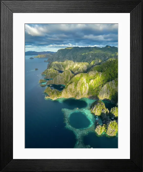 Framed Print : Coron Island, Calamian Islands, Palawan, Philippines