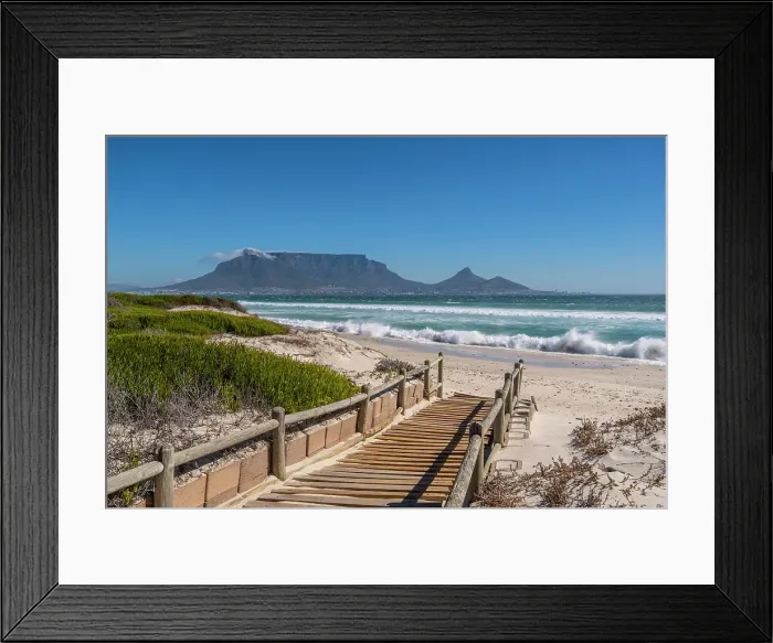 Framed Print : Table Mountan and Bloubergstrand, Cape Town, Western Cape, South Africa Framed Print : Table Mountan and Bloubergstrand, Cape Town, Western Cape, South Africa