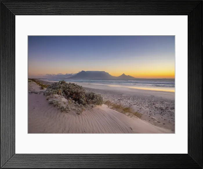 Framed Print : Table Mountan and Bloubergstrand, Cape Town, Western Cape, South Africa Framed Print : Table Mountan and Bloubergstrand, Cape Town, Western Cape, South Africa