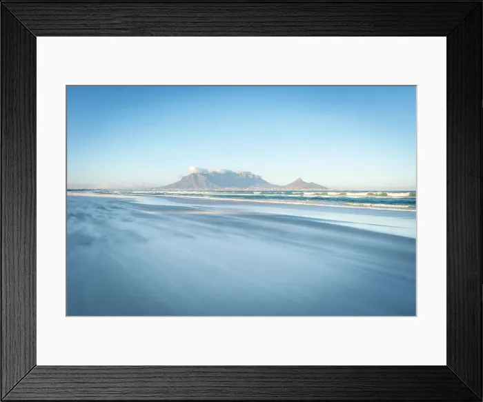 Framed Print : Table Mountan and Bloubergstrand, Cape Town, Western Cape, South Africa Framed Print : Table Mountan and Bloubergstrand, Cape Town, Western Cape, South Africa