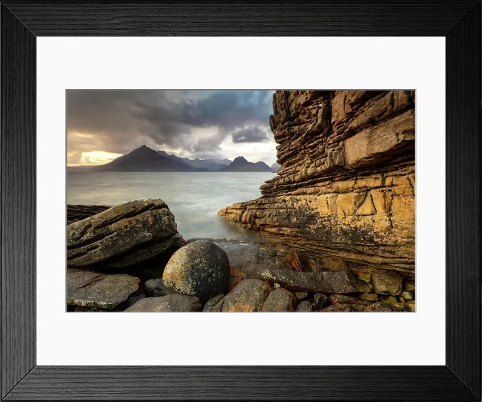 Framed Print : Cuillin Hills from Elgol, Isle of Skye, Inner Hebrides, Scotland Framed Print : Cuillin Hills from Elgol, Isle of Skye, Inner Hebrides, Scotland
