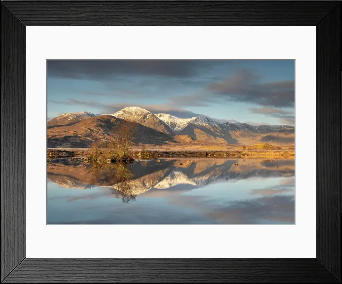 Framed Print : Mountain reflections in Lochan na h-achlaise on Rannoch Moor in the Scottish Highlands, Scotland. Spring (March) 2024 Framed Print : Mountain reflections in Lochan na h-achlaise on Rannoch Moor in the Scottish Highlands, Scotland. Spring (March) 2024