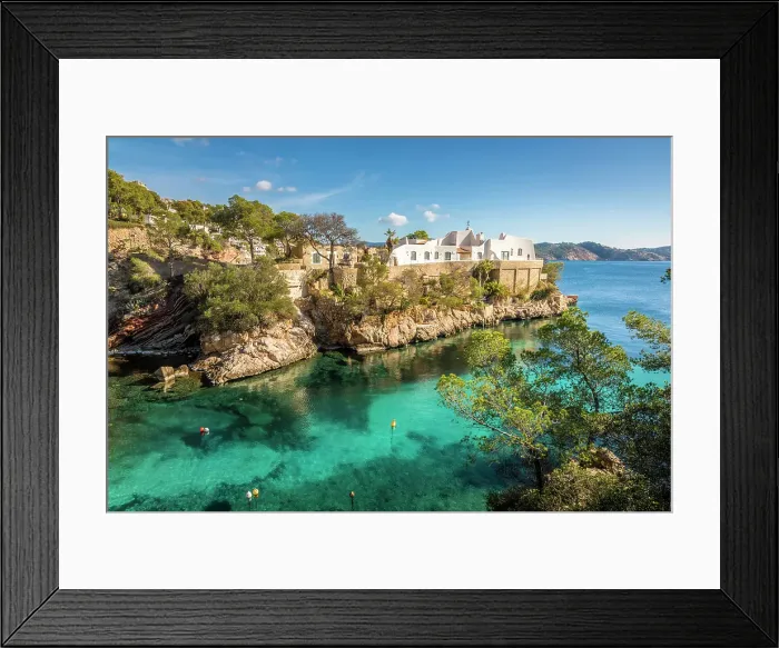 Framed Print : Platja Calo de ses Llisses, Cala Fornells, Mallorca, Balearic Islands, Spain Framed Print : Platja Calo de ses Llisses, Cala Fornells, Mallorca, Balearic Islands, Spain
