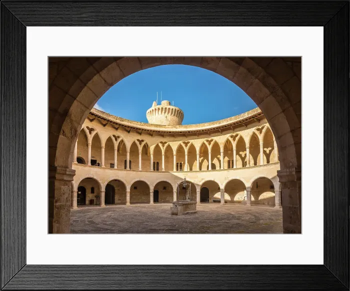 Framed Print : Castell de Belver, Palma de Mallorca, Mallorca, Balearic Islands, Spain Framed Print : Castell de Belver, Palma de Mallorca, Mallorca, Balearic Islands, Spain