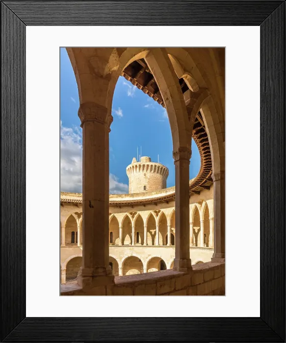 Framed Print : Castell de Belver, Palma de Mallorca, Mallorca, Balearic Islands, Spain Framed Print : Castell de Belver, Palma de Mallorca, Mallorca, Balearic Islands, Spain