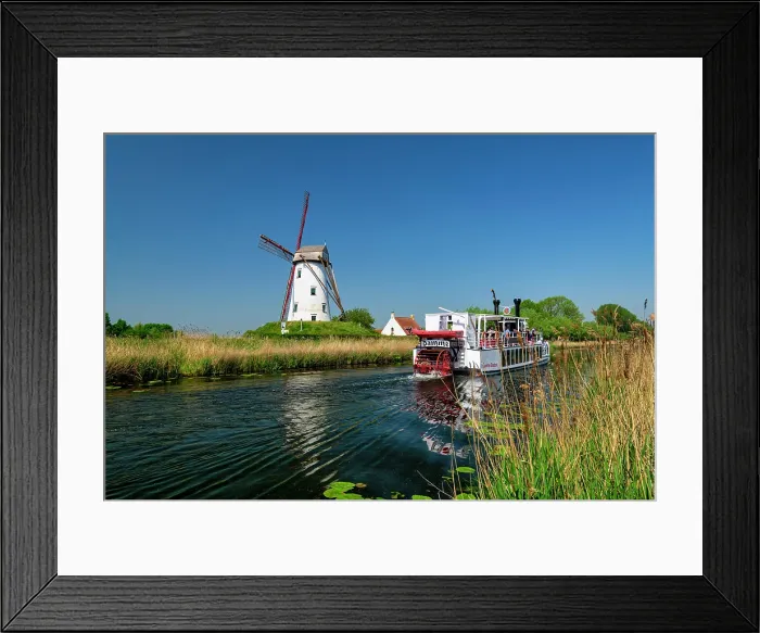 Framed Print : Schellemolen Windmill, Damme, Belgium Framed Print : Schellemolen Windmill, Damme, Belgium