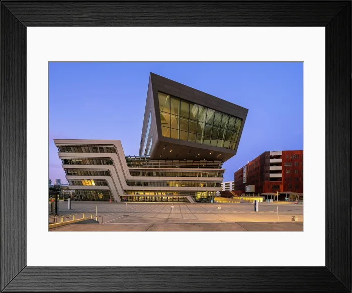 Framed Print : Vienna University of Economics and Business (Wirtschaftsuniversitat Wien), Vienna, Austria