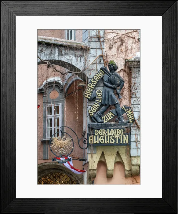 Framed Print : Established in 1447, Griechenbeisl is one of the oldest restaurants in Vienna, Austria Framed Print : Established in 1447, Griechenbeisl is one of the oldest restaurants in Vienna, Austria