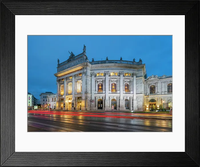 Framed Print : Burgtheater, Vienna, Austria Framed Print : Burgtheater, Vienna, Austria