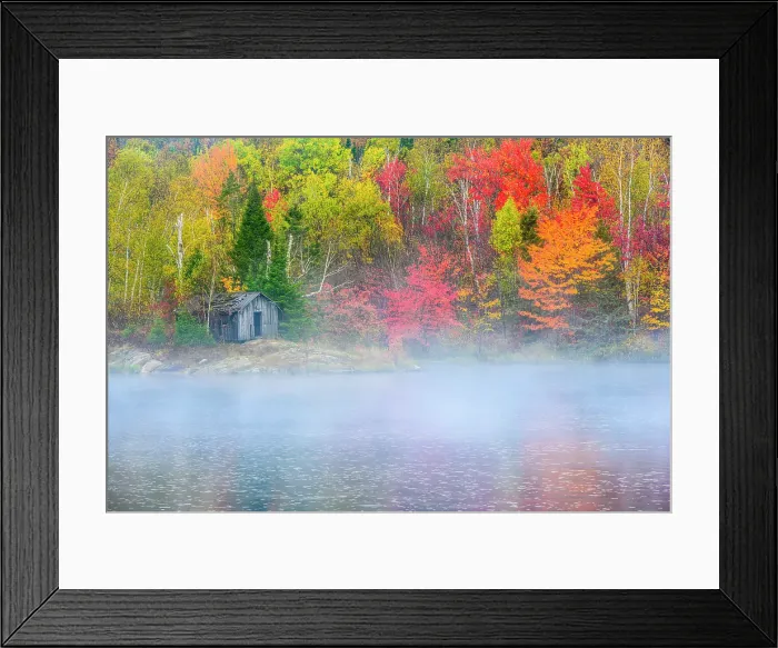 Framed Print : St. Pothier Lake in autumn, Greater Sudbury, Ontario, Canada Framed Print : St. Pothier Lake in autumn, Greater Sudbury, Ontario, Canada