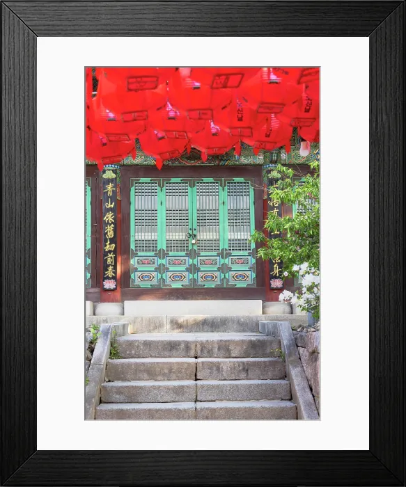 Framed Print : Bongeunsa Temple, Gangnam, Seoul, Seoul Metropolitan Area, South Korea Framed Print : Bongeunsa Temple, Gangnam, Seoul, Seoul Metropolitan Area, South Korea
