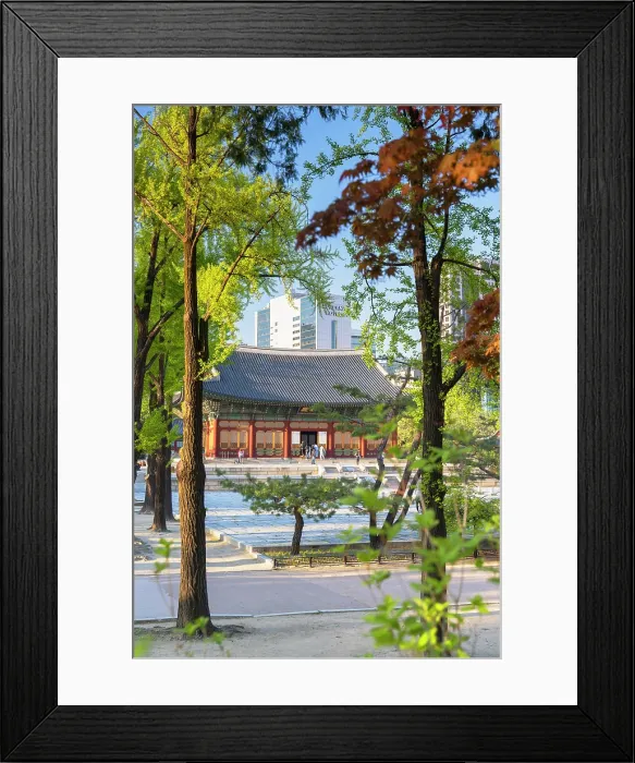 Framed Print : Junghwajeon Hall in Deoksugung Palace, Seoul, Seoul Metropolitan Area, South Korea Framed Print : Junghwajeon Hall in Deoksugung Palace, Seoul, Seoul Metropolitan Area, South Korea