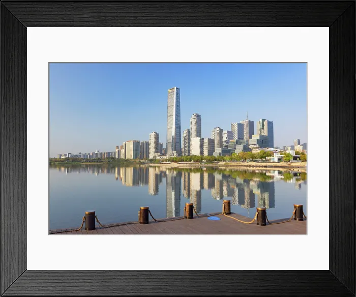 Framed Print : One Shenzhen Bay Tower and skyline from Talent Park, Shenzhen Bay, Shenzhen, Guangdong, China Framed Print : One Shenzhen Bay Tower and skyline from Talent Park, Shenzhen Bay, Shenzhen, Guangdong, China