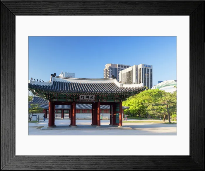 Framed Print : Deoksugung Palace, Seoul, Seoul Metropolitan Area, South Korea Framed Print : Deoksugung Palace, Seoul, Seoul Metropolitan Area, South Korea