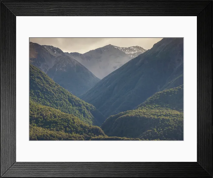 Framed Print : Mount Wilson in Arthur's Pass National Park, South Island, New Zealand. Autumn (May) 2025 Framed Print : Mount Wilson in Arthur's Pass National Park, South Island, New Zealand. Autumn (May) 2025