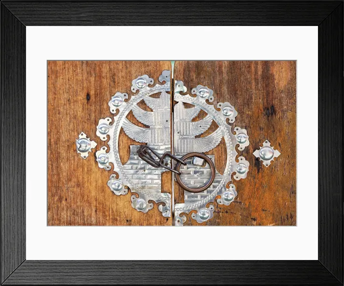 Framed Print : Door knocker of house in Ikseon-dong Hanok Village, Seoul, Seoul Metropolitan Area, South Korea Framed Print : Door knocker of house in Ikseon-dong Hanok Village, Seoul, Seoul Metropolitan Area, South Korea