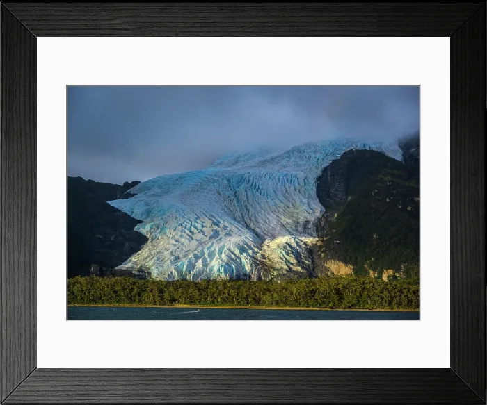 Framed Print : Aguila Glacier, Agostini Fjord, Alberto de Agostini National Park, Patagonia, Chile Framed Print : Aguila Glacier, Agostini Fjord, Alberto de Agostini National Park, Patagonia, Chile