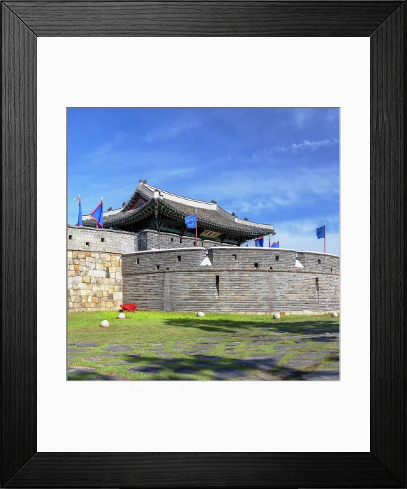 Framed Print : Changnyongmun Gate of Hwaseong Fortress (UNESCO World Heritage Site), Suwon, Gyeonggi Province, South Korea Framed Print : Changnyongmun Gate of Hwaseong Fortress (UNESCO World Heritage Site), Suwon, Gyeonggi Province, South Korea