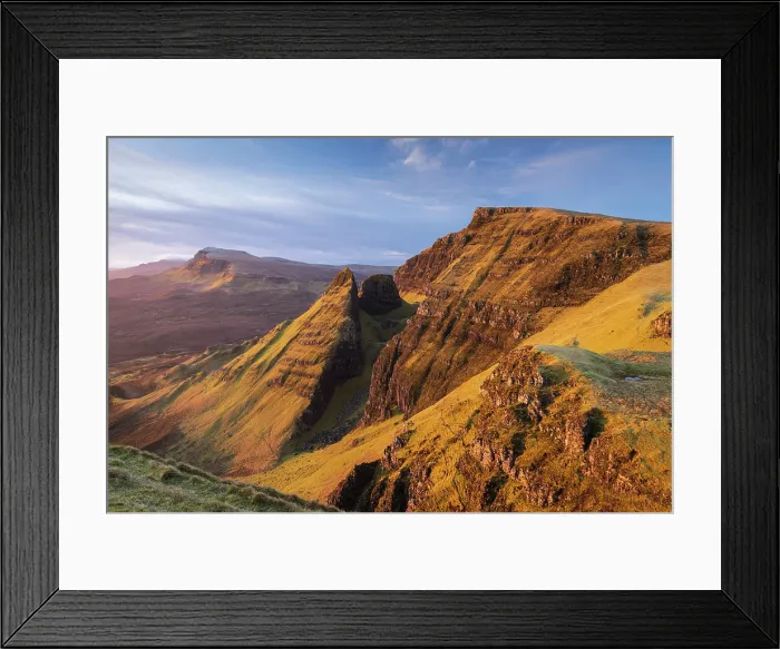 Framed Print : Bioda Buidhe mountain in the Trotternish Range near the Quiraing on the Isle of Skye, Scotland. Winter (February) 2025 Framed Print : Bioda Buidhe mountain in the Trotternish Range near the Quiraing on the Isle of Skye, Scotland. Winter (February) 2025