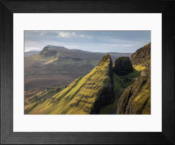 Framed Print : Dun Dubh in the Trotternish Ridge near the Quiraing on the Isle of Skye, Scotland. Winter (February) 2025 Framed Print : Dun Dubh in the Trotternish Ridge near the Quiraing on the Isle of Skye, Scotland. Winter (February) 2025