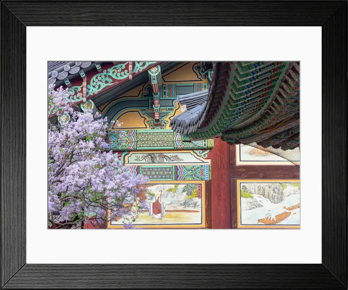 Framed Print : Bongeunsa temple, Gangnam, Seoul, South Korea Framed Print : Bongeunsa temple, Gangnam, Seoul, South Korea