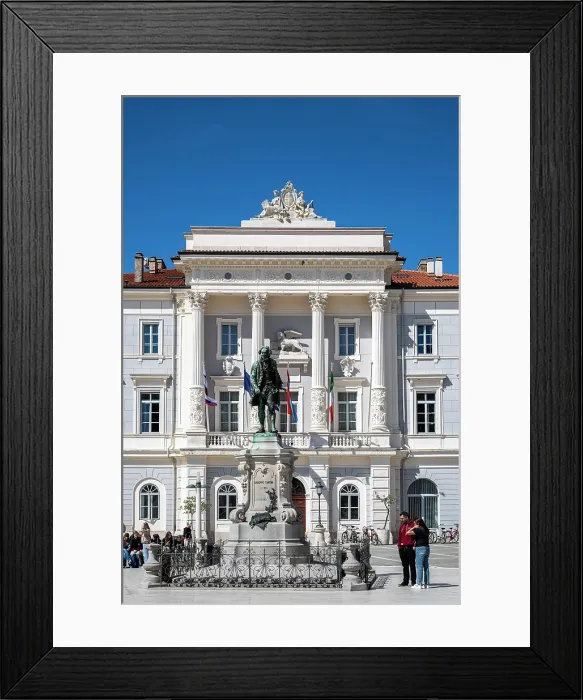 Framed Print : Town Hall and monument of composer Giuseppe Tartini, Tartini Square (Tartinijev trg), Piran, Slovenia Framed Print : Town Hall and monument of composer Giuseppe Tartini, Tartini Square (Tartinijev trg), Piran, Slovenia