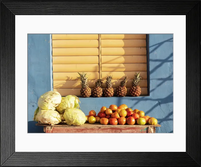 Framed Print : Fresh fruit for sale outside a local house, Trinidad, Sancti Spiritus Province, Cuba Framed Print : Fresh fruit for sale outside a local house, Trinidad, Sancti Spiritus Province, Cuba
