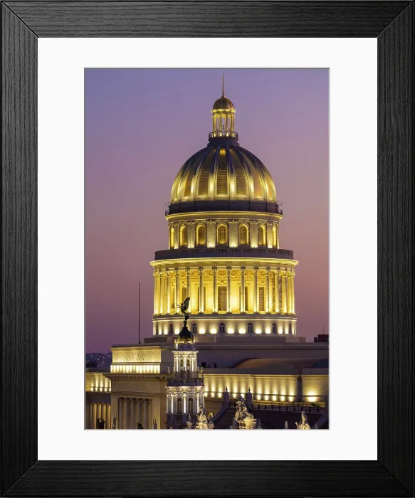 Framed Print : The Capitol Building (Capitolio), Havana (La Habana), Cuba Framed Print : The Capitol Building (Capitolio), Havana (La Habana), Cuba