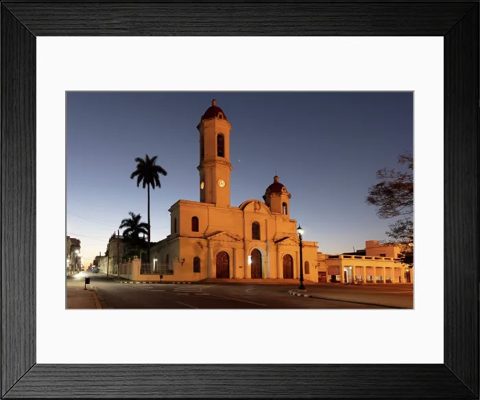 Framed Print : View of Catedral de la Purisima Concepcion, Jose Marti Park, Cienfuegos, Cienfuegos Province, Cuba Framed Print : View of Catedral de la Purisima Concepcion, Jose Marti Park, Cienfuegos, Cienfuegos Province, Cuba
