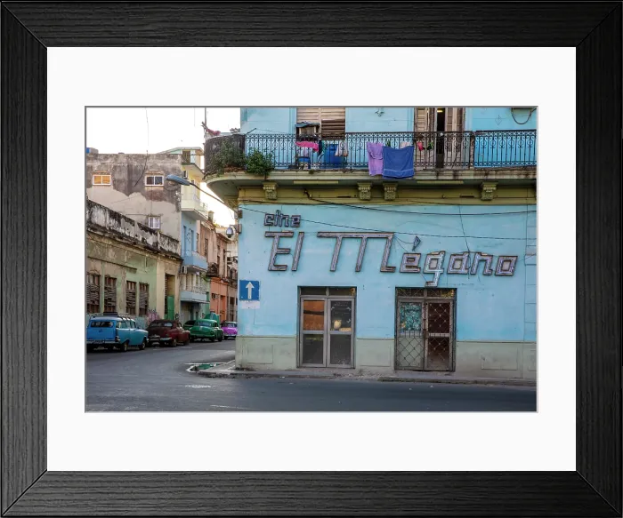 Framed Print : Street scene, Centro Habana, Havana, Cuba Framed Print : Street scene, Centro Habana, Havana, Cuba