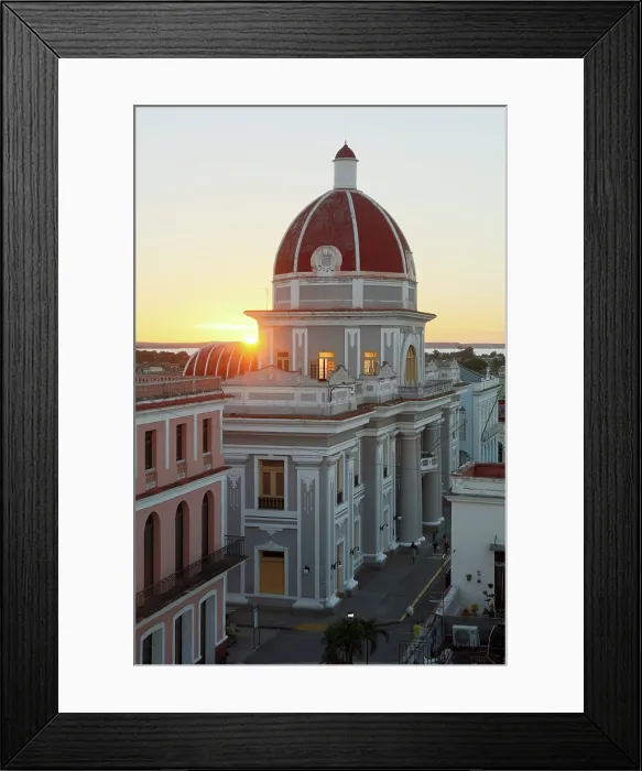 Framed Print : Palacio de Gobierno at sunset, Parc Jose Marti, Cienfuegos, Cienfuegos Province, Cuba Framed Print : Palacio de Gobierno at sunset, Parc Jose Marti, Cienfuegos, Cienfuegos Province, Cuba