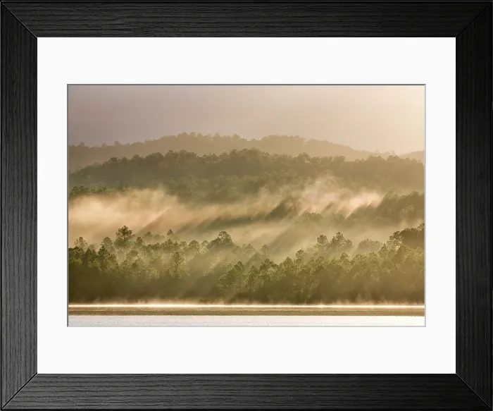 Framed Print : Mist rising off the water of Presa El Salto lake and into woodland, near Vinales, Pinar del Rio Province, Cuba Framed Print : Mist rising off the water of Presa El Salto lake and into woodland, near Vinales, Pinar del Rio Province, Cuba